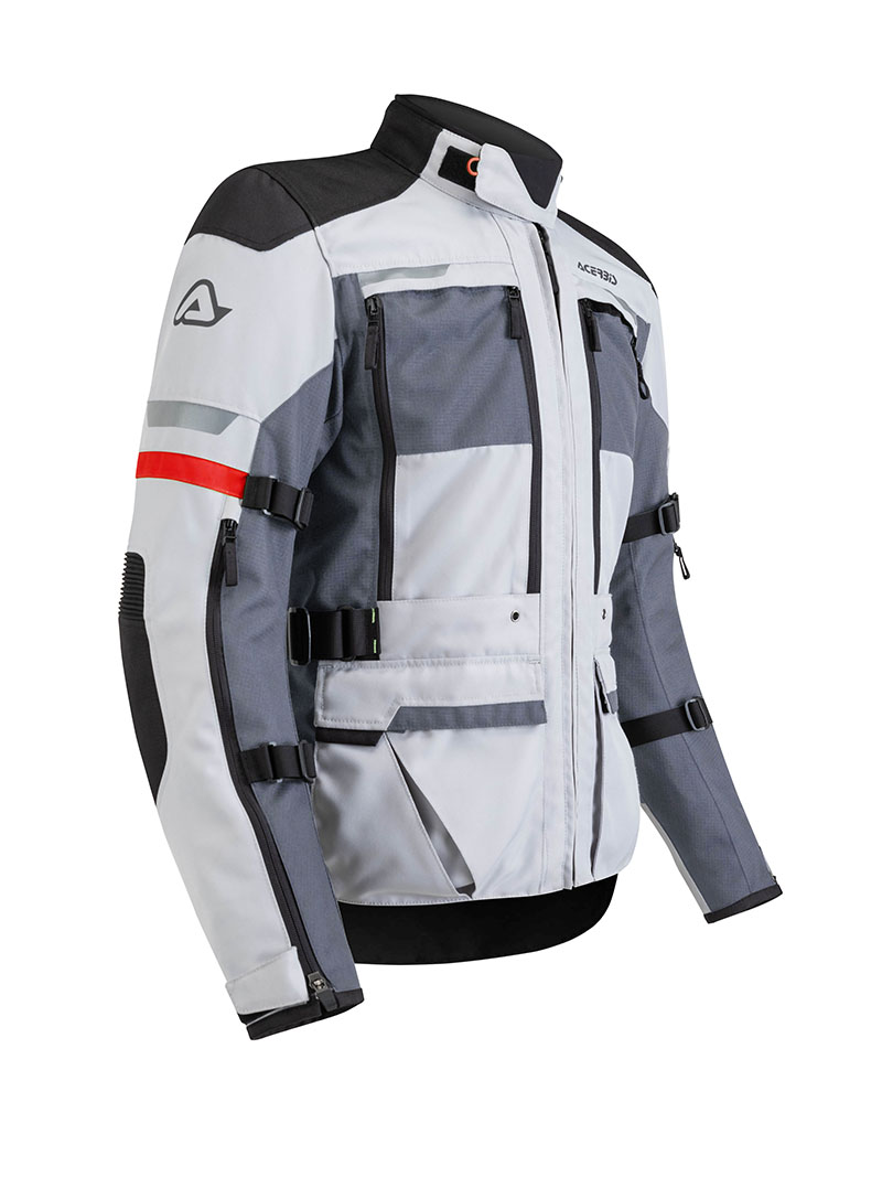 Protectores De Manillar Acerbis PARAMÁN ARGON - Color Gris/negro, Diseño Deportivo Y Duradero