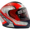 Casco LS2 FF 320 Letails Rojo Gris
