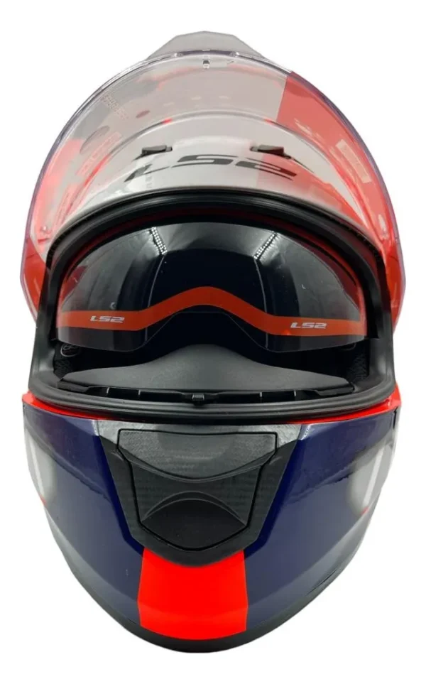 Casco LS2 FF 320 Letails Rojo Gris